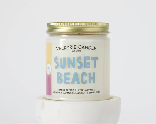 Sunset Beach Candle | Summer Collection