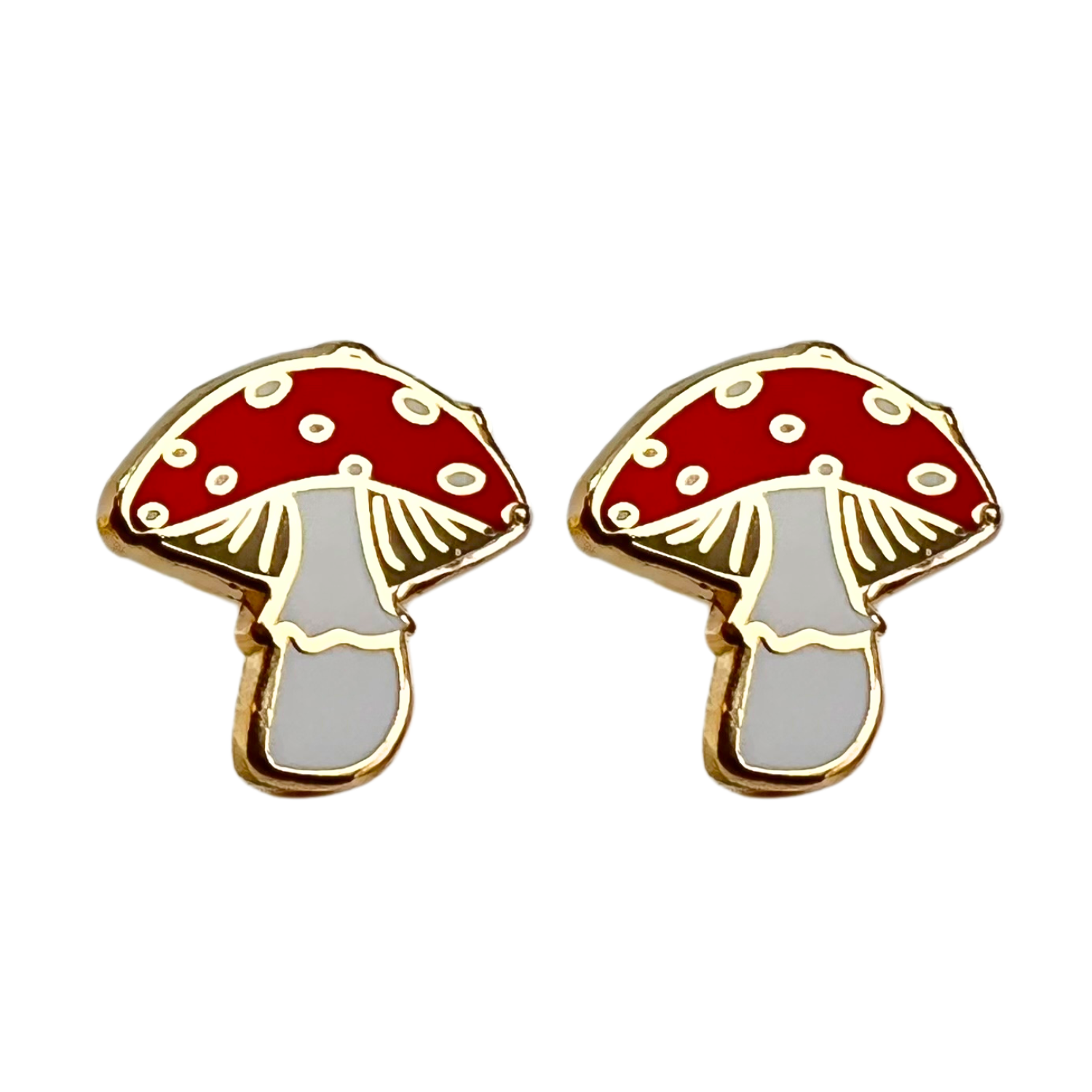 Mushroom Earrings